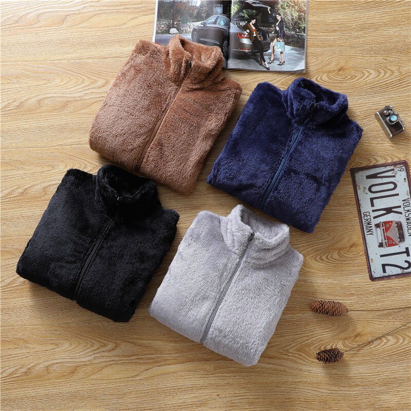 Heren Velvet Jas Casual Fit