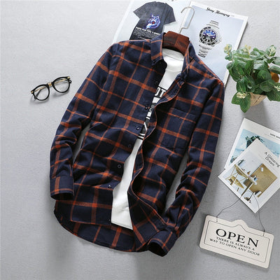 Heren Overhemd Lange Mouw Oxford