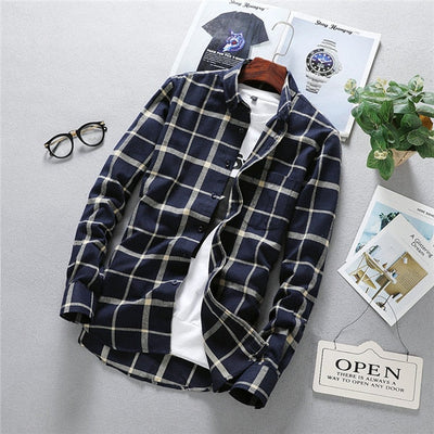Heren Overhemd Lange Mouw Oxford