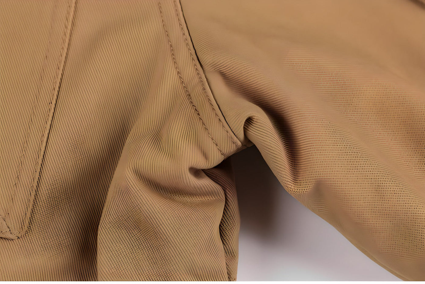 Heren jas gevoerd met fleece capuchon