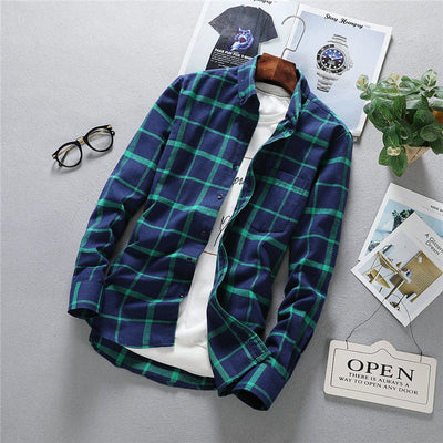 Heren Overhemd Lange Mouw Oxford
