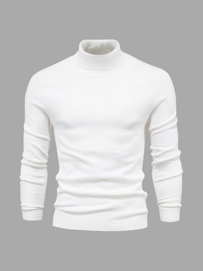 Heren turtleneck sweater katoen