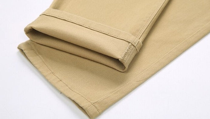 Heren Slim Fit Broek Modern
