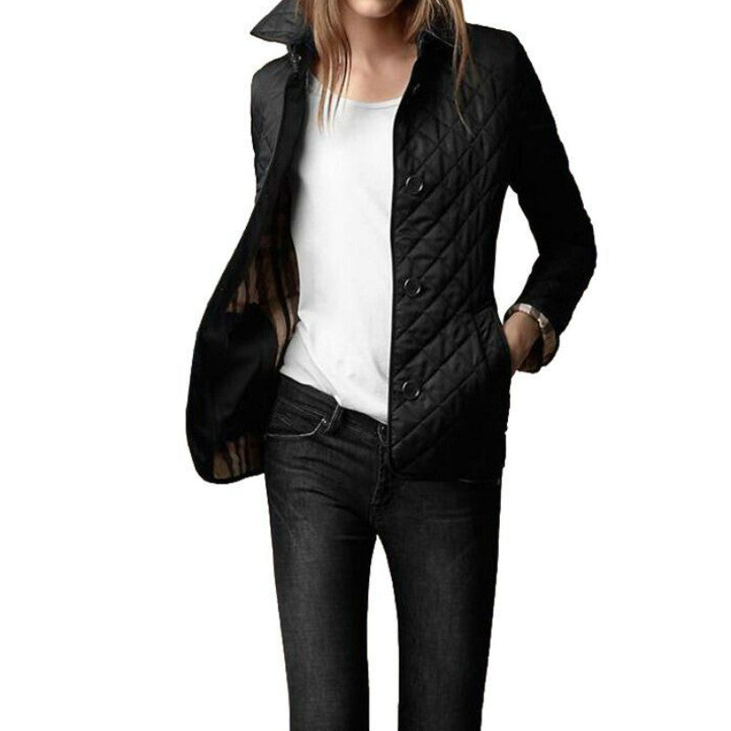Dames quilted jacket lichtgewicht design