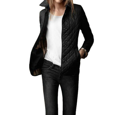 Dames quilted jacket lichtgewicht design