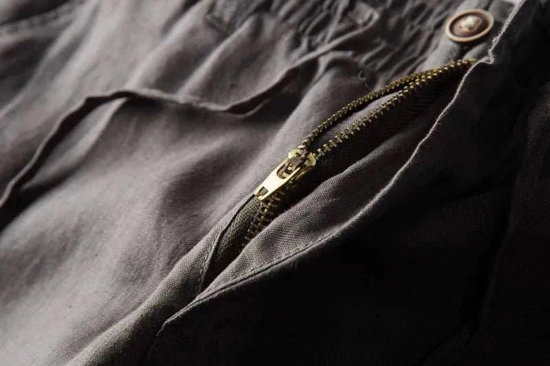 Heren Linnen Broek met Italiaans Design