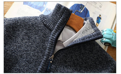 Heren Half-zip Sweater met Tijdloze Look