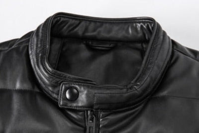 Heren Slim Premium Jas Zwart
