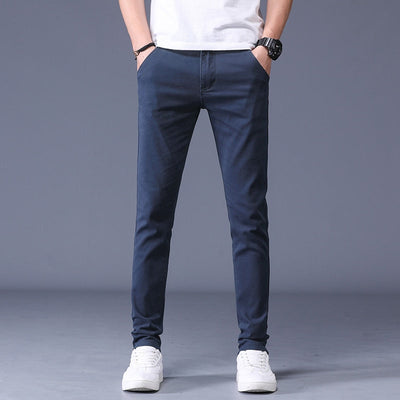 Heren Slim Fit Broek Modern