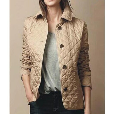 Dames quilted jacket lichtgewicht design