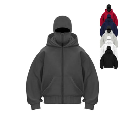 Heren Hooded Y2K Sportshirt