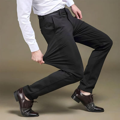Heren stretchbroek slim fit comfortabel