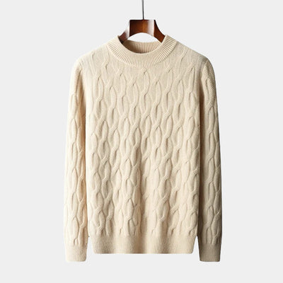 Heren sweater in zacht katoen