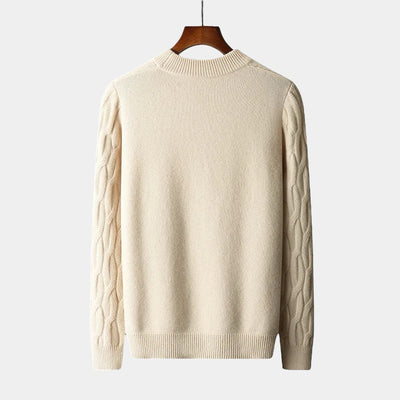 Heren sweater in zacht katoen