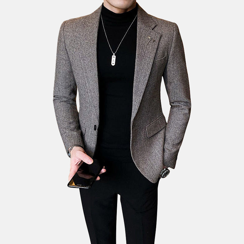 Heren Slim Fit Blazer