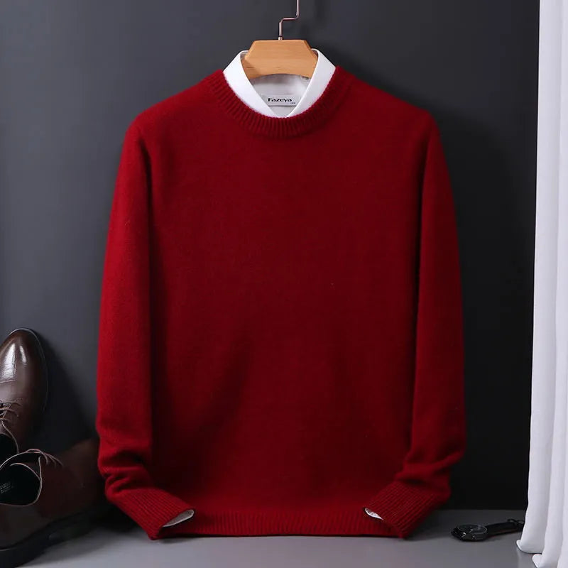 Heren pullover cashmere regular fit