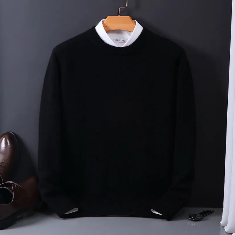 Heren pullover cashmere regular fit