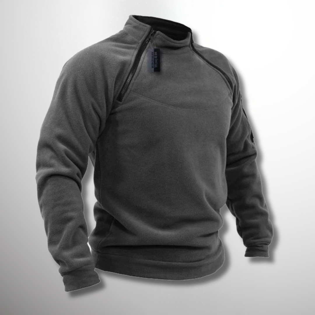 Heren Fleece Pullover Met Zakken