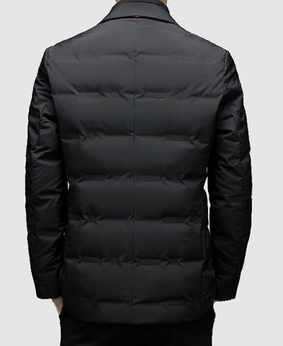 Heren jas met tailored fit design