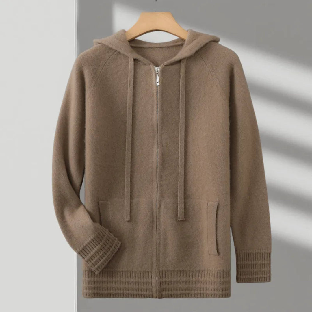 Heren Hoodie met Volledige Ritssluiting