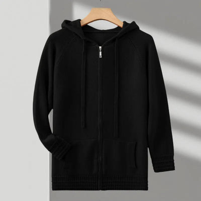 Heren Hoodie met Volledige Ritssluiting