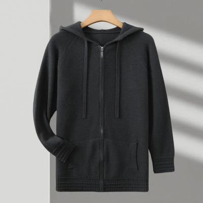 Heren Hoodie met Volledige Ritssluiting