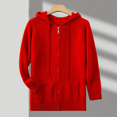 Heren Hoodie met Volledige Ritssluiting