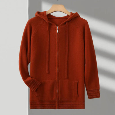Heren Hoodie met Volledige Ritssluiting