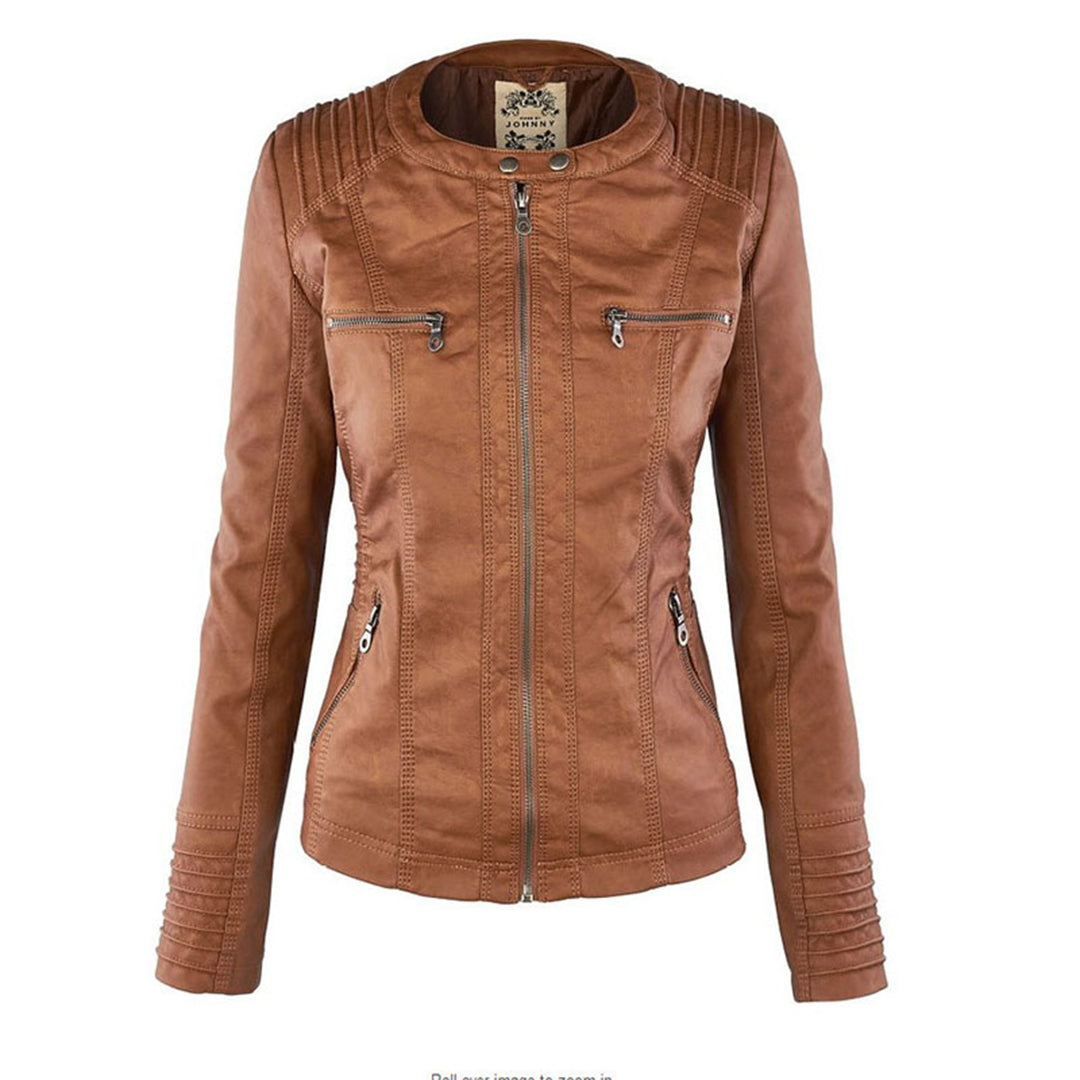 Dames jas met afneembare capuchon