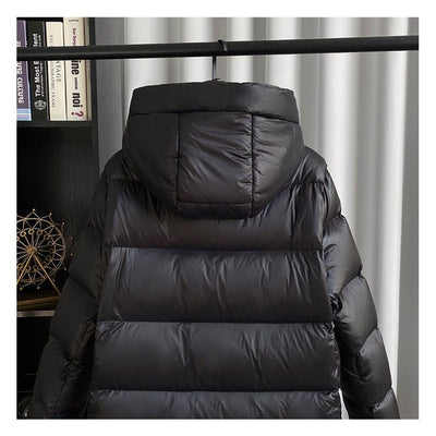 Dames down winter jacket waterproof