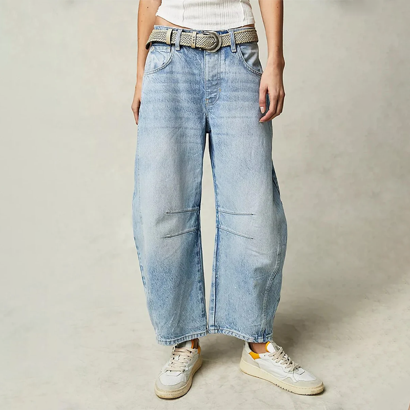 Dames Jeans met Wijde Pasvorm