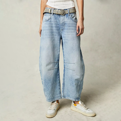 Dames Jeans met Wijde Pasvorm