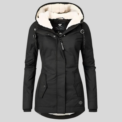 Dames winterjas waterdicht met capuchon