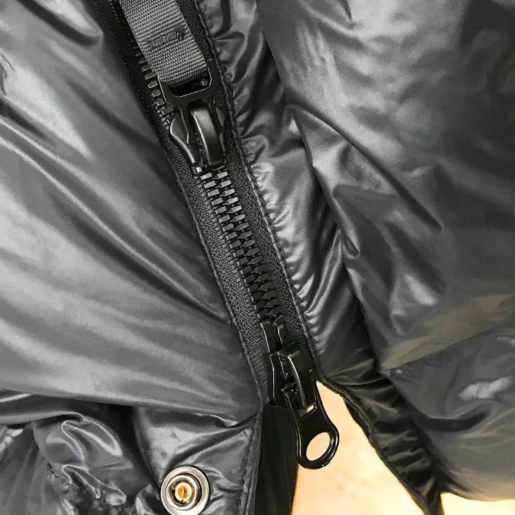 Dames down winter jacket waterproof