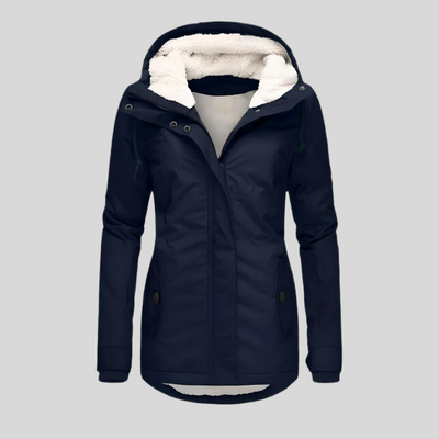 Dames winterjas waterdicht met capuchon