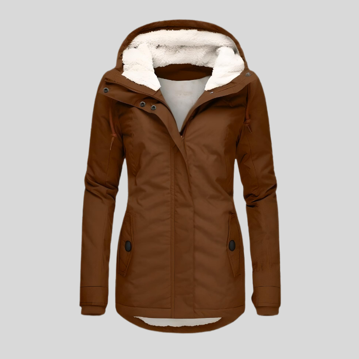 Dames winterjas waterdicht met capuchon