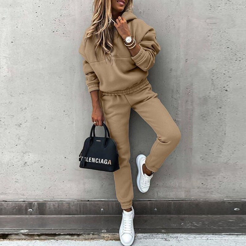 Dames Trainingspak Set Oversized Trui