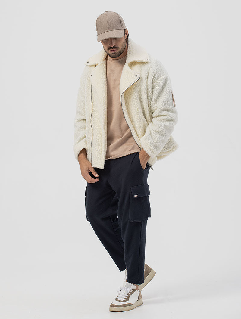 Heren Slim Fit Jasje Met Ritssluiting