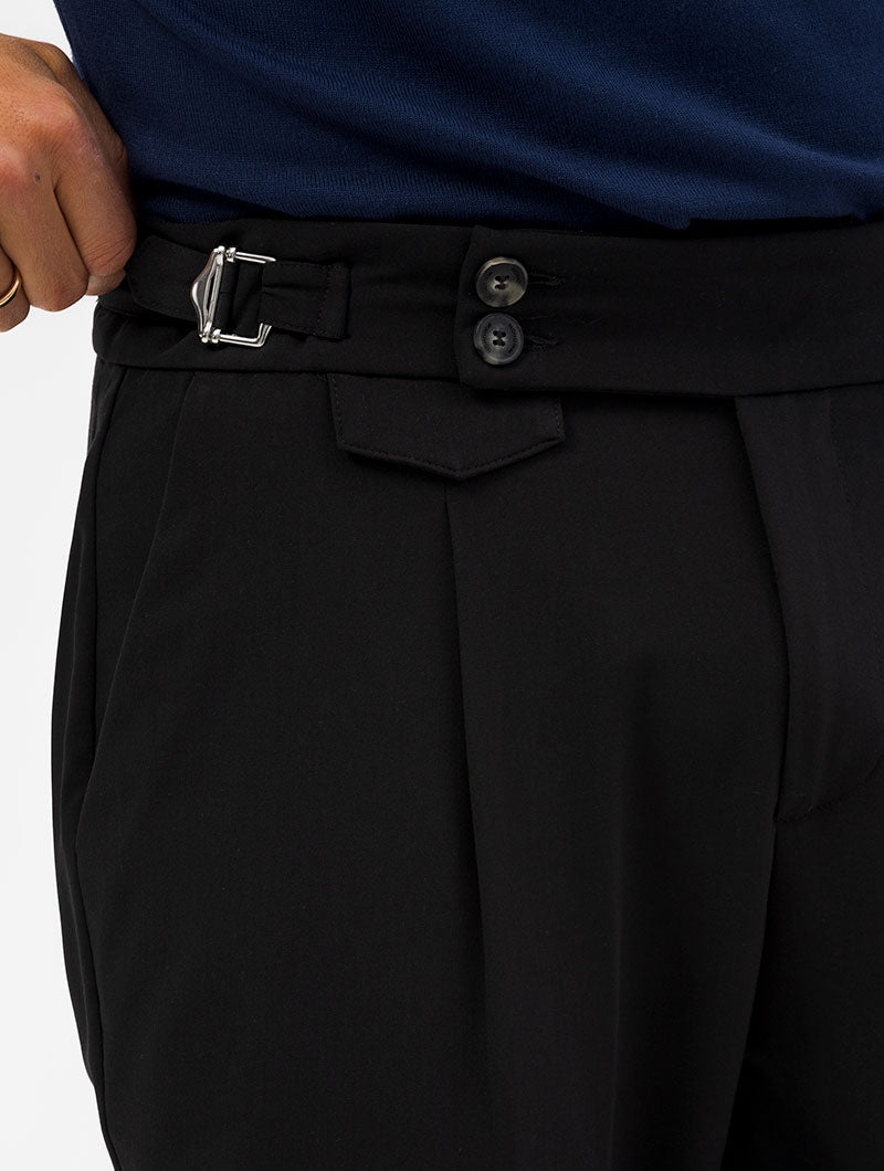 Heren Regular Fit Pantalon Met Hoge Taille