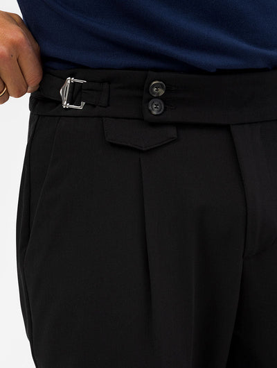 Heren Regular Fit Pantalon Met Hoge Taille
