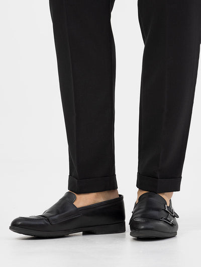 Heren Regular Fit Pantalon Met Hoge Taille
