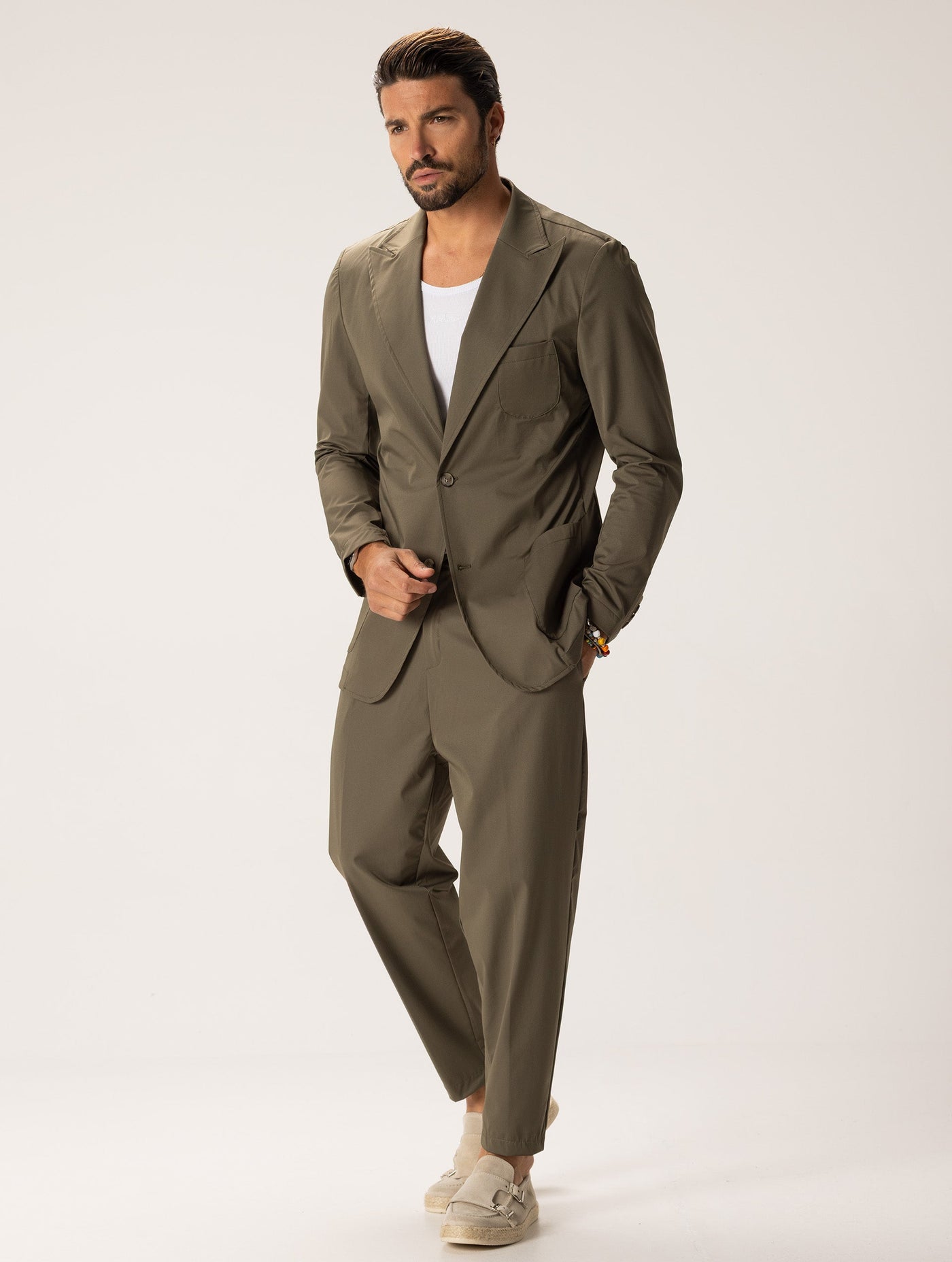 Heren Technical Blazer Slim Fit