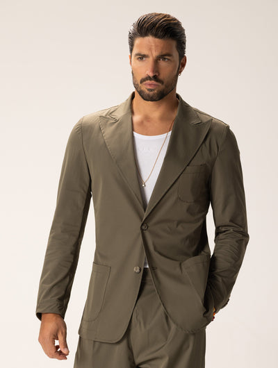 Heren Technical Blazer Slim Fit