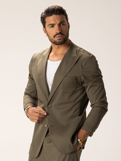 Heren Technical Blazer Slim Fit