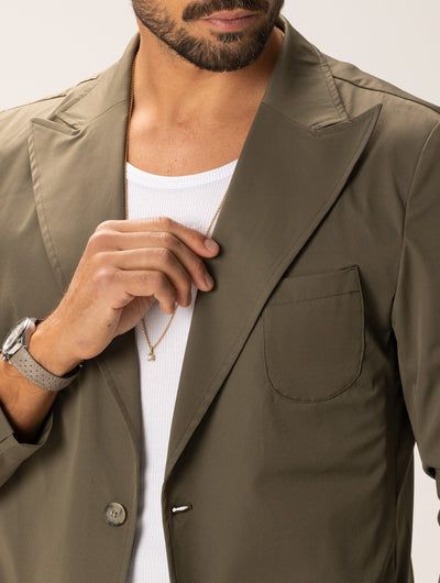 Heren Technical Blazer Slim Fit