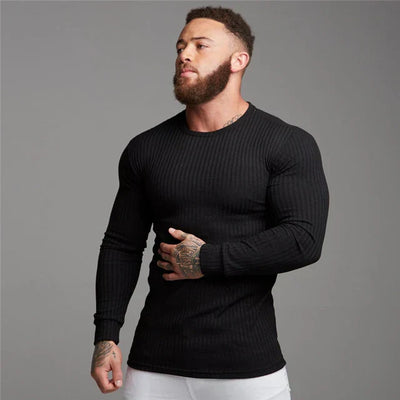 Heren Kasjmier Pullover Slim Fit