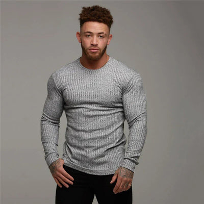 Heren Kasjmier Pullover Slim Fit