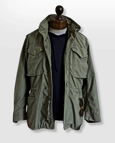 Heren field jacket in vintage stijl