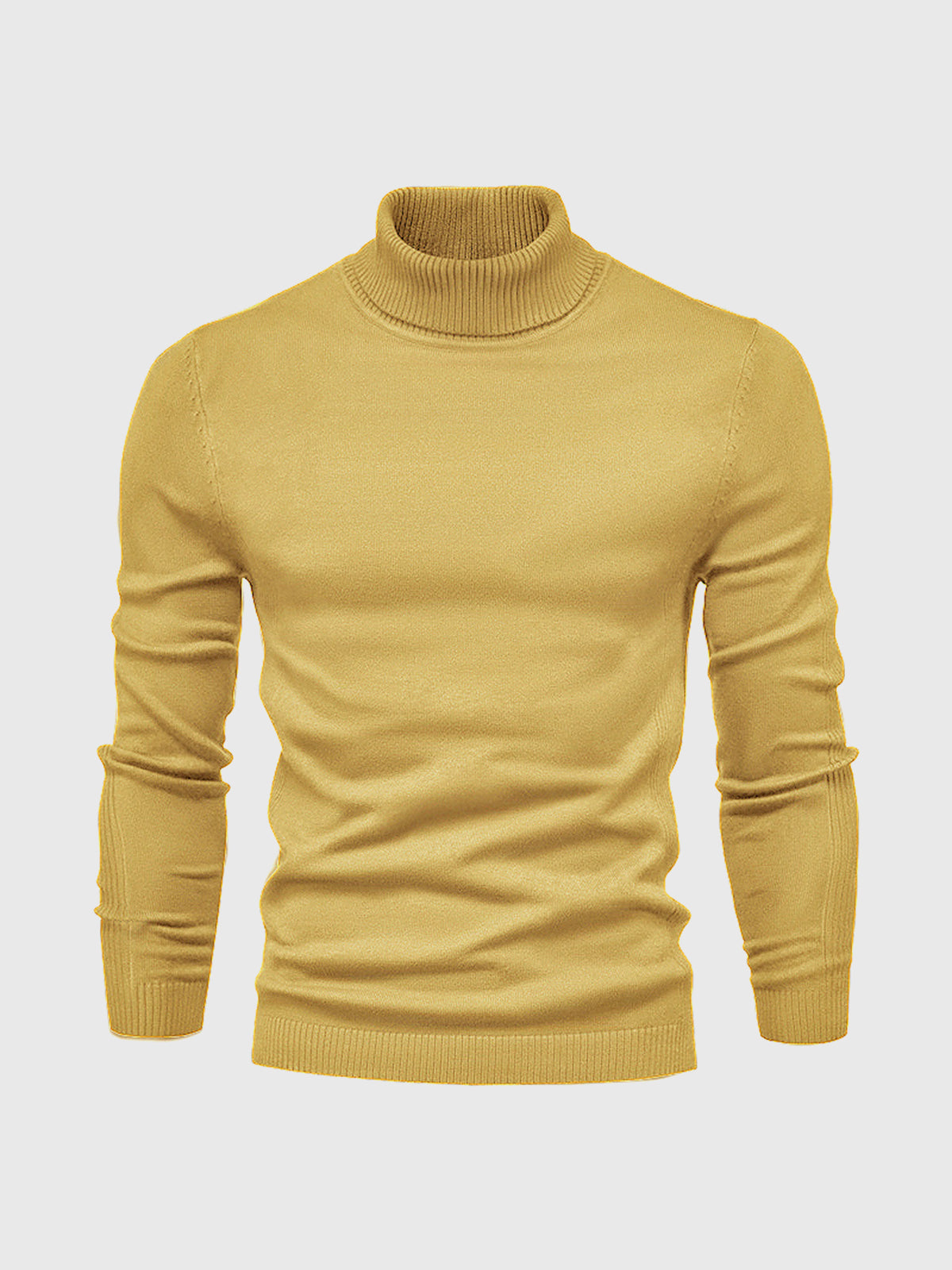 Heren turtleneck sweater katoen