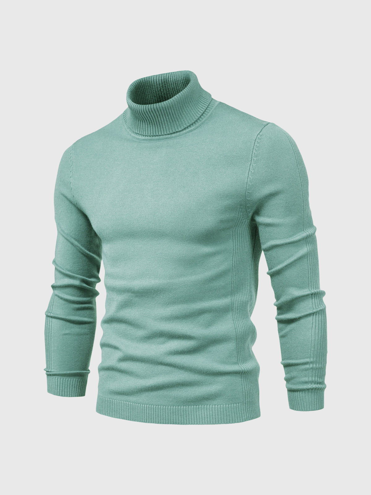 Heren turtleneck sweater katoen
